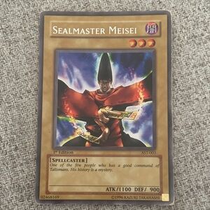 Sealmaster Meisei Yu-Gi-Oh! Card
